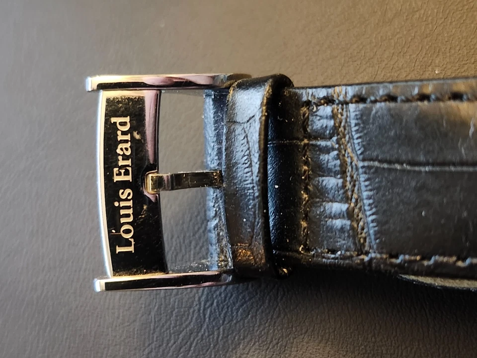 Louis Erard Men's 'Heritage' Grey/Black Dial Automatic Watch 69287AA62.BAAC82 - Image 3 of 4