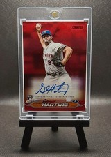 2024 Topps Stadium Club - Autographs Grant Hartwig #SCBA-GH Red Foil /50  