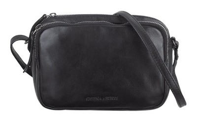 GREENBURRY Colombiana RV Shoulderbag 2 Zip M Umhängetasche Tasche Black schwarz