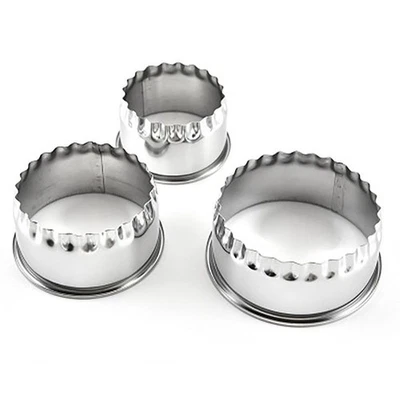 Keksformen Kunststoff Doppelseitig Crinkle Cutter Backen Werkzeug Küche Keks - Bild 1 von 4
