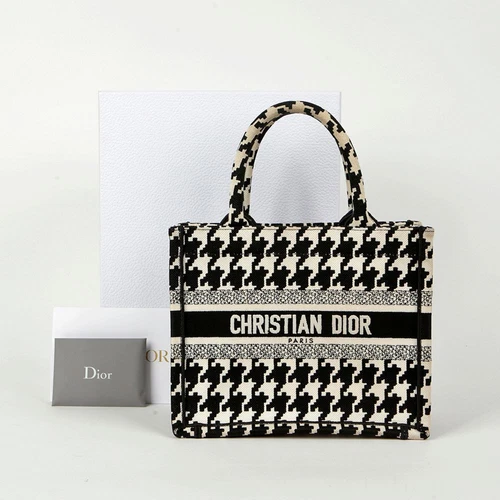Petit sac fourre tout Dior Houndstooth Book M1265ZTQT 117395739
