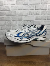 Asics GT-2150 Mens Size 16 White Blue Black GEL Duomax Athletic TO04N VTG