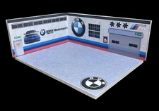 BMW Diorama PVC Board 1/64 New