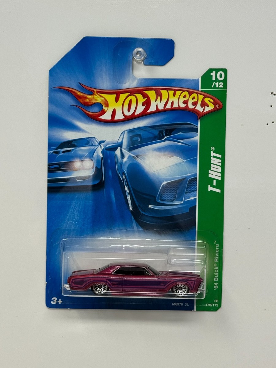 Hot Wheels スーパートレジャーハント'64 Buick Riviera Hot Wheels Treasure Hunt T-Hunt 1964 Buick Riviera 1:64 Diecast | eBay