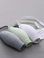 Seamless Wire-Free Bra for Women Polyester Thin Lingerie Comfort Daily Wear