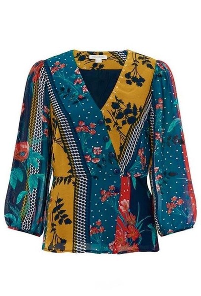 Women Monsoon Blouse Multicolor S