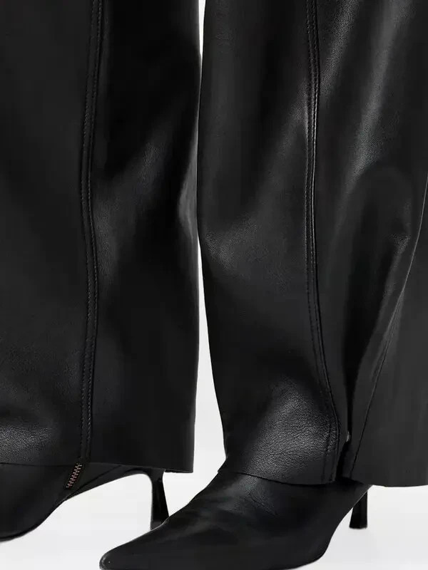 ALLSAINTS Jett Panelled Leather Trousers, New with tag, Size US 10 / UK 14 image 2
