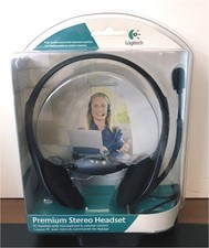 New Sealed Logitech Premium Stereo Headset  980185-1403