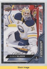 2016-17 Upper Deck Compendium Blue Anders Nilsson #625 READ o1h