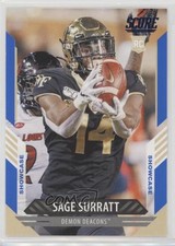 2021 Score Rookies Showcase 45/100 Sage Surratt #331 2qw