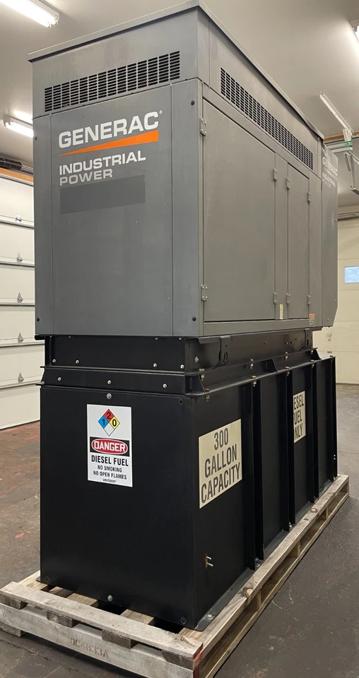 Generador de reserva diésel Generac 50KW, 421 horas, 120/240v monofásico, ENVIAMOS Foto 3 de 4