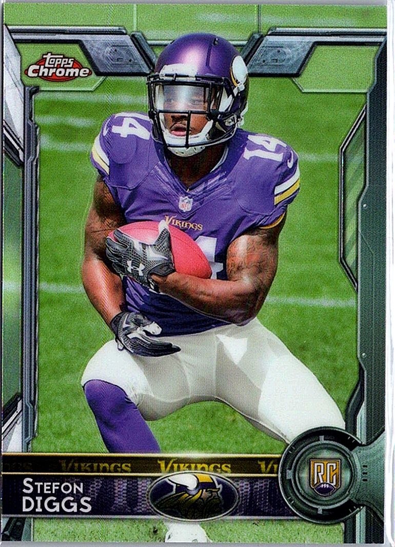 2015 Topps Chrome #148 Stefon Diggs