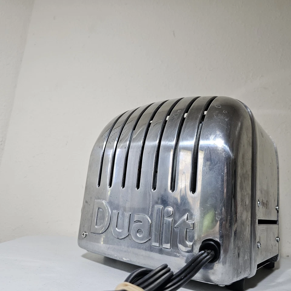 Tostadora Dualit 2 Rebanadas Cromo Acero Inoxidable A2BR - LEER VER FOTOS Foto 3 de 4