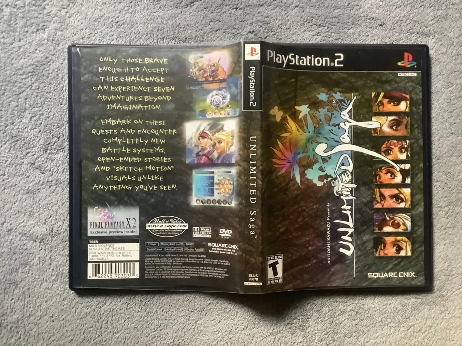 Unlimited Saga Ps2