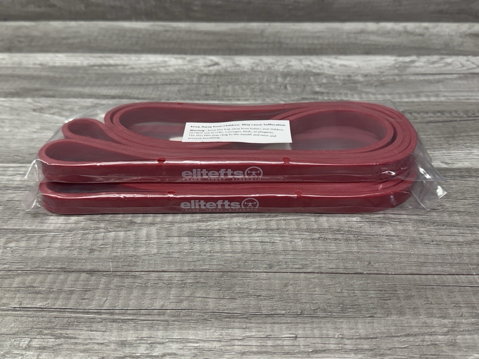 EliteFTS  Pro-Resistance Bands-Red New Sealed Lot Of 2