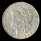 1900 Philadelphia Morgan Silver Dollar + FREE 1935E Series Silver Certificate