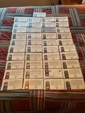 Lot de 41 quartiers cardés US Mint état non circulés