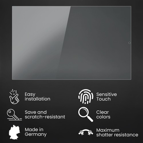 Bruni 2x Protective Film for Wacom CINTIQ Companion Screen Protector - Picture 3 of 8