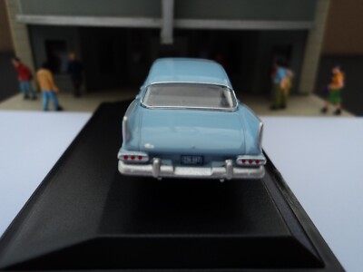 Oxford 1959 PLYMOUTH SAVOY Sedan Powder Blue 1/87 HO Diecast - Foto 13