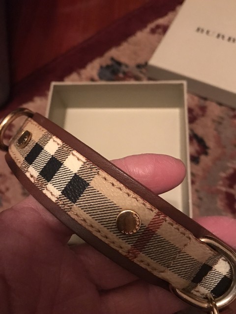burberry dog collar authentic