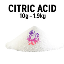 CITRIC ACID FOOD GRADE CLEANING PRESERVING GRADE A QUALITY 10G TO 1.9KG