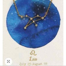 NWT Leo Zodiac Constellations Necklace