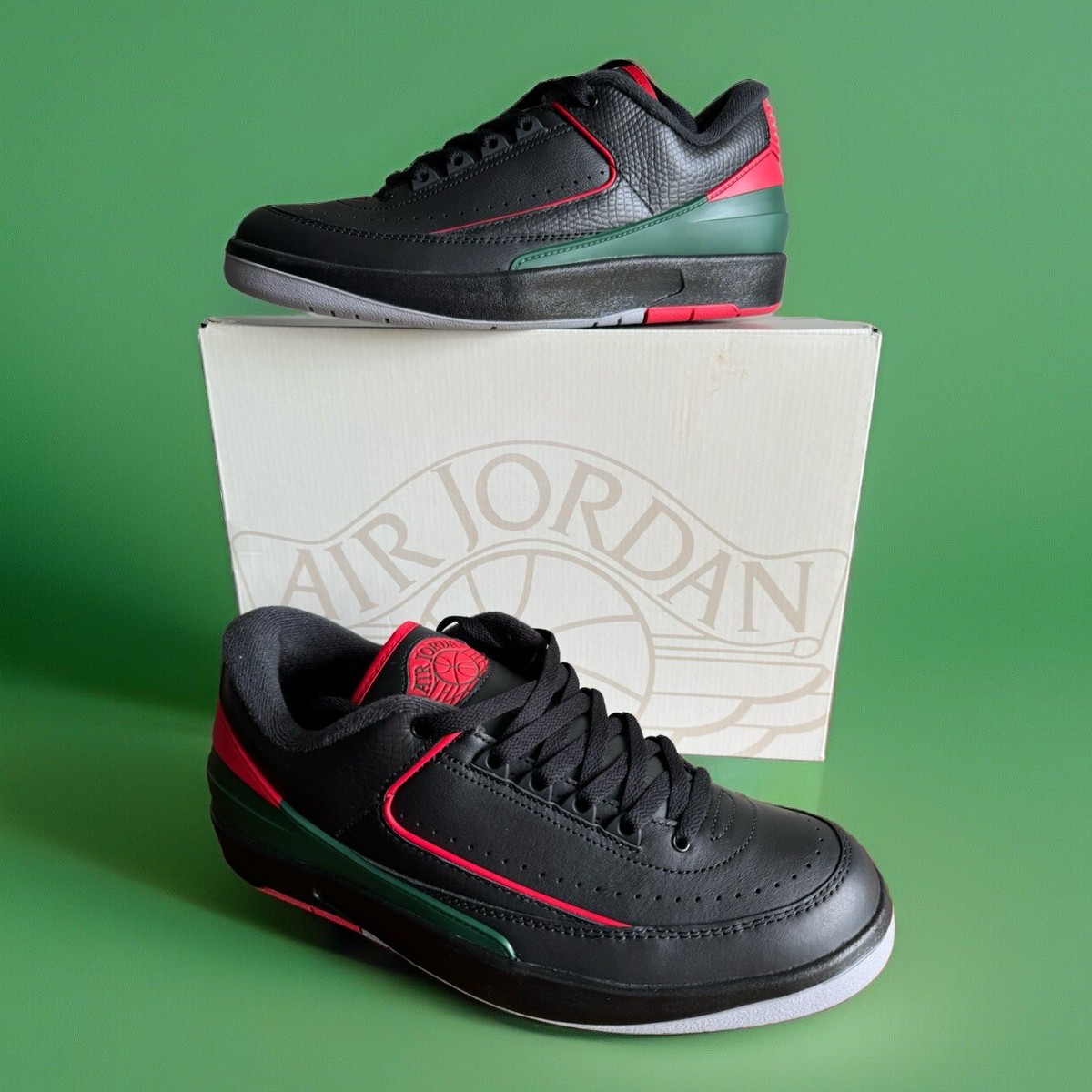 Air Jordan Low 'origins' Black Red Green UK