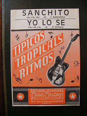 Partition Sanchito L Maravella Yo lo se O Tavilla