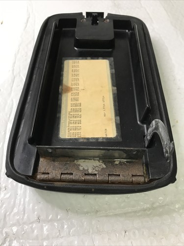 1982-1992 Camaro Black Center Console Lid Door Armrest OEM GM - Picture 11 of 14