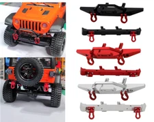 Aluminum Alloy Front/ Rear Bumper Upparts For 1/12 MN MN128 Crawler RC Car Part
