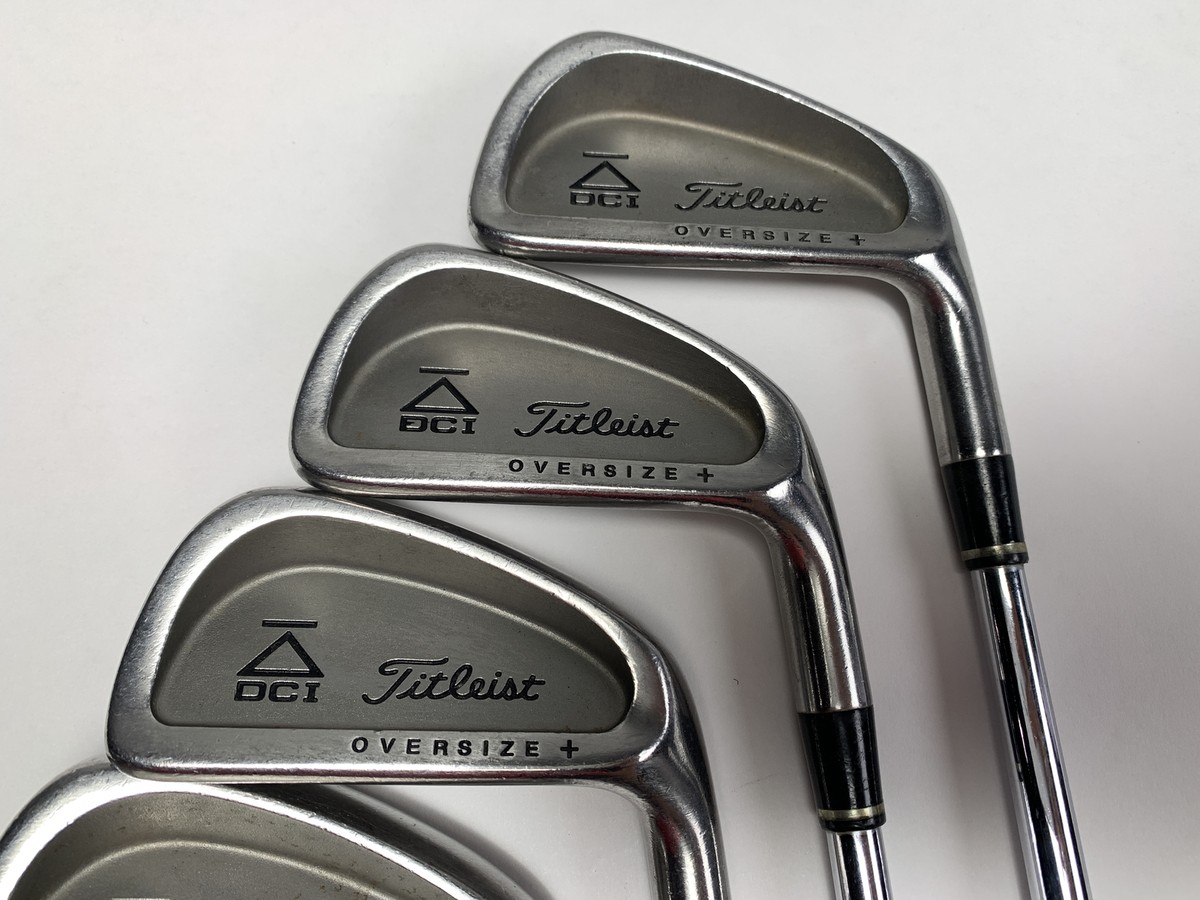 Titleist DCI Black Oversize + Iron Set 3-PW Tri-Spec Stiff No 6
