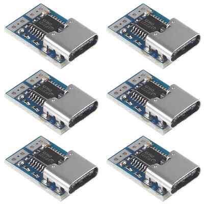 6pcs -C USB-C PD DC Fixed Voltage Power Trigger Module PDC004-PD PD Decoy Mod...