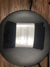 Catherines Size C-D Capri Leggings Seamless Control Top Black NWT