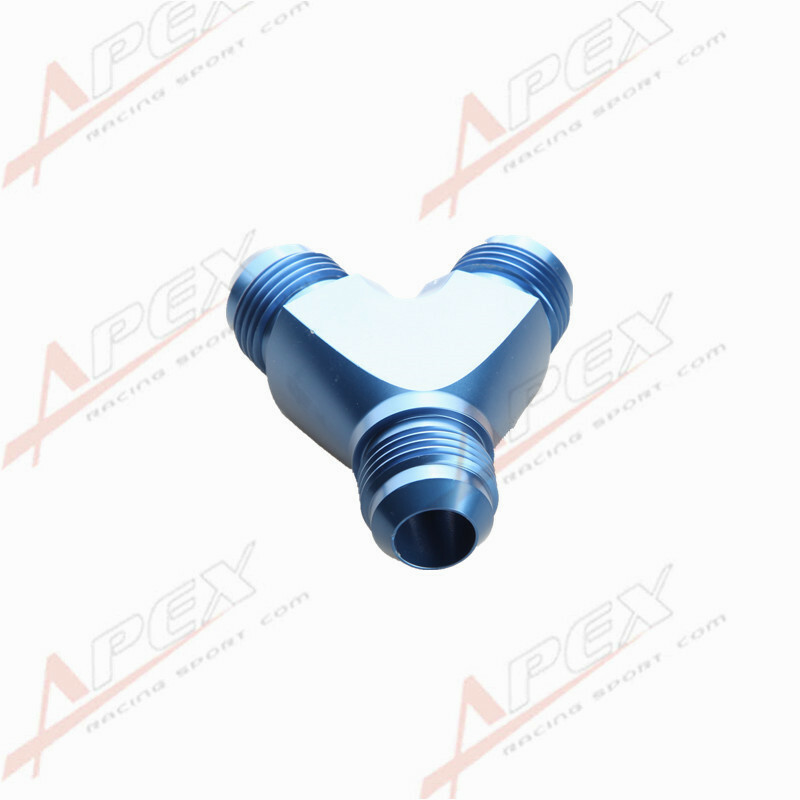 Black -3AN AN3 Aluinu Ale Flare Plug Fitting With 3AN ORB O Ring - Foto 6