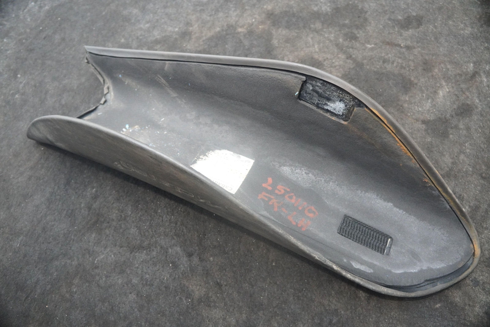 Front Left Driver Side Door Sill Cover Trim Panel Black Leather McLaren 720S 18