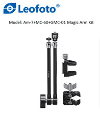 New Leofoto AM-7 Magic Arm MC-60 Clamp GMC-01 Clamp for Anemoscope/Foldable