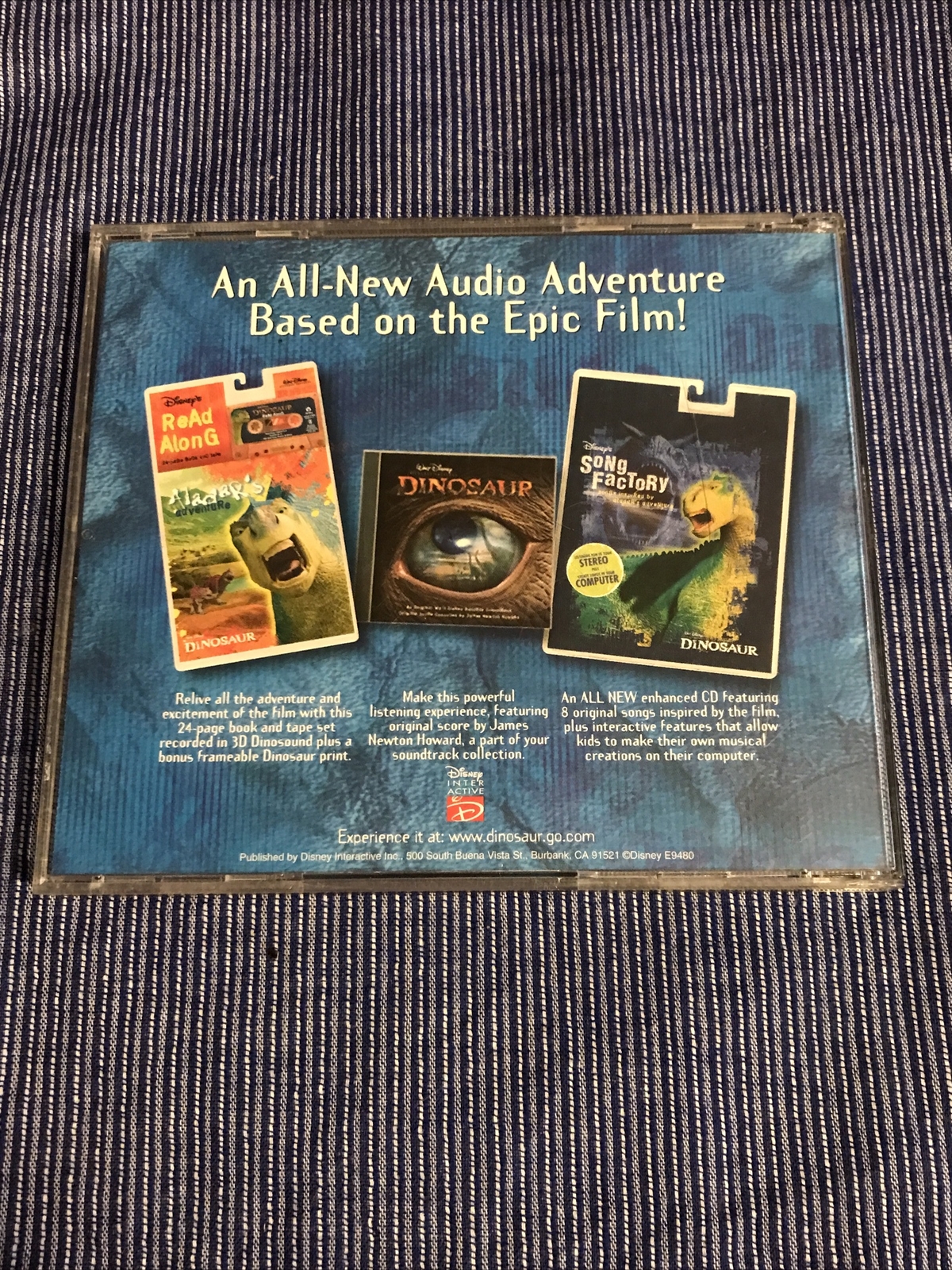 Disney's Dinosaur Activity Center (Windows/Mac, 2000) 44702009022 eBay