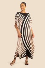 Circular Soft Silk Crepe Kaftan, Maxi Kaftan, pretty Kaftan For Women J5636