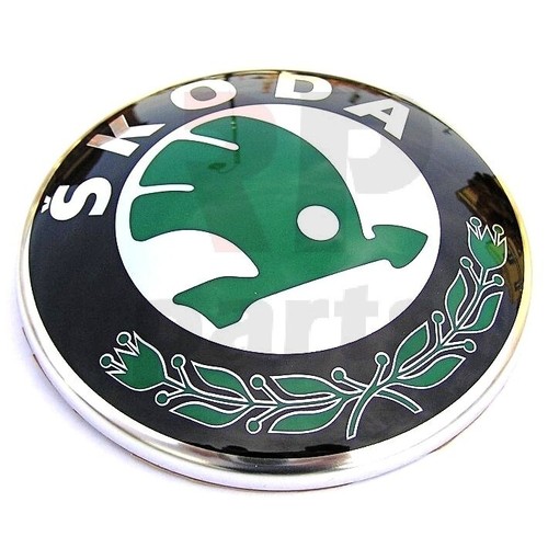 FOR SKODA YETI 09-13, FABIA 07-15 GENUINE FRONT SKODA BADGE 3U0853621BMEL - Picture 2 of 7