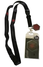 Star Wars ID Holder Lanyard With Charm, Detachable Key Fob, Sticker