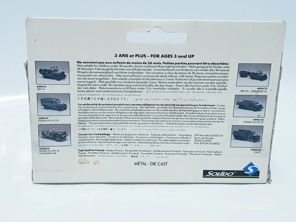 Solido Dodge 4x4 WC 54 edición limitada 50 aniversario de la liberación  Foto 4 de 4