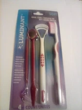 NEW LUMINANT Oral Care Kit/4 Pieces  (Soft)  FREE SHIPPING