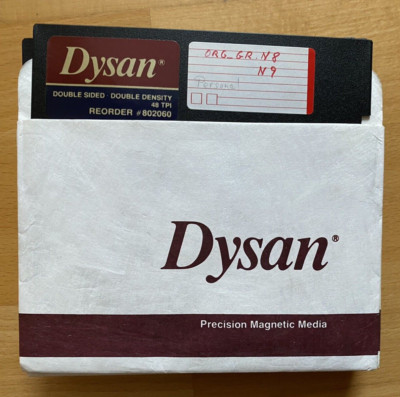 10x 5,25 Zoll Dysan Disketten für Commodore PC gebraucht für 64er formatiert