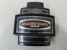 6395A2 Mercury 20Hp Outboard Thunderbolt Front Cowl Cover Medallion Black Red