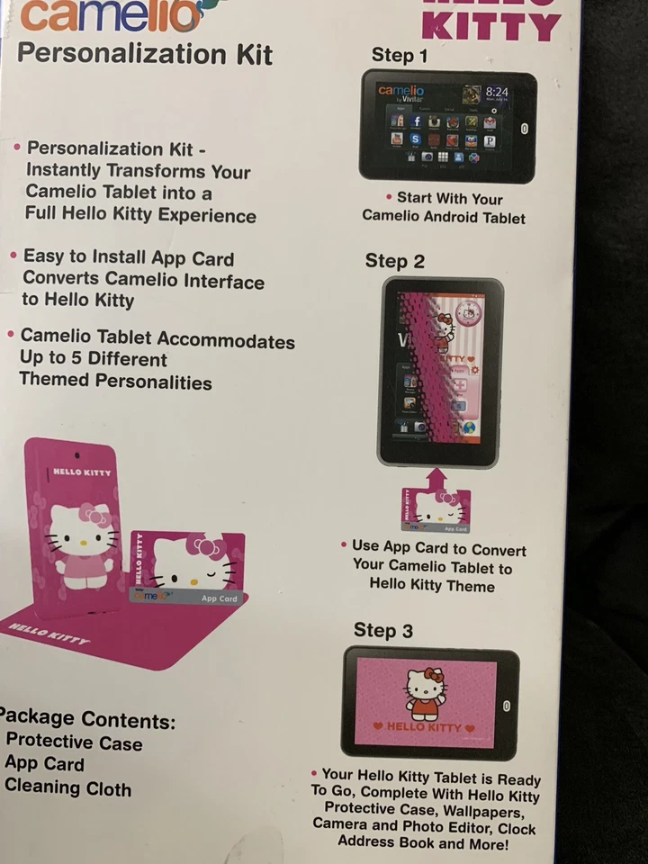 New In Box Vivta Camelio Personaliztion Kit Hell Kitty With App Card - Image 4 of 4