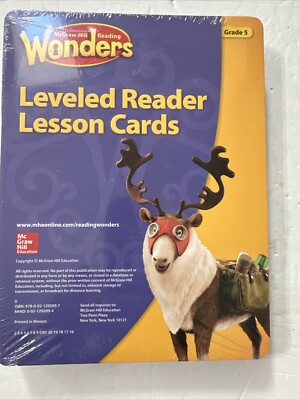 Wonders Leveled Reader Lesson Cards Grade 5 McGraw Hill Education