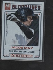 JACOB MAY / LEE MAY 2013 PANINI ELITE EXTRA EDITION BLOODLINES #8