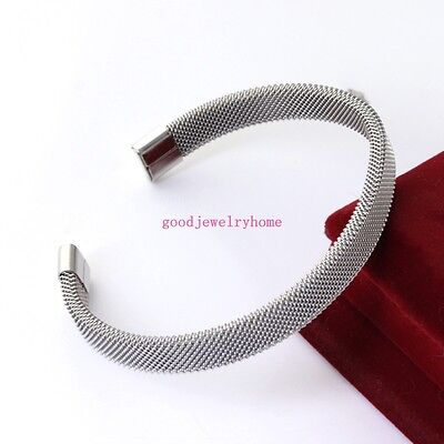 316L Stainless Steel Silver/Gold Round Beads Women's Fashion Bangle Bracelets