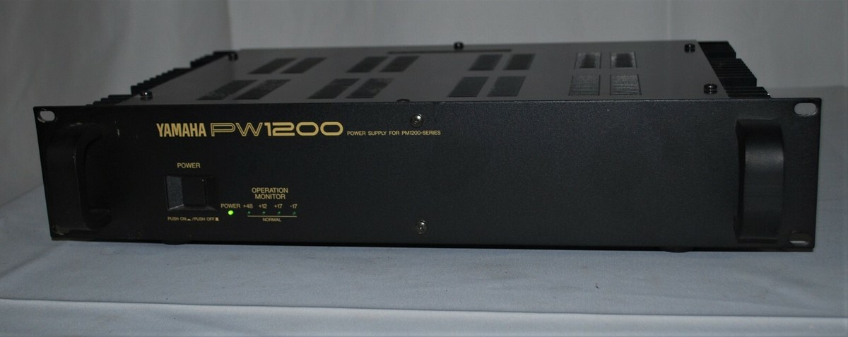 YAMAHA PW1200 パワーサプライユニット（動作品・プロ用） Yamaha PW1200 パワーサプライ ヤマハ ジャンク -GrunSound-m047