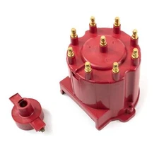 Red EFI Distributor Cap & Rotor Kit for 8-Cylinder for GM